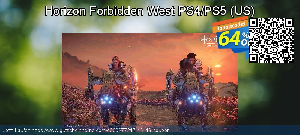 Horizon Forbidden West PS4/PS5 - US  exklusiv Diskont Bildschirmfoto