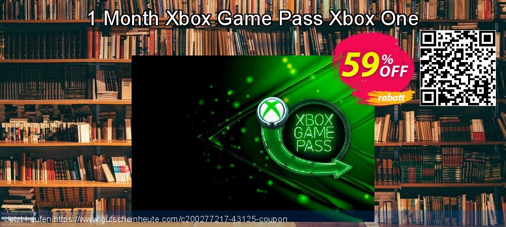 1 Month Xbox Game Pass Xbox One erstaunlich Preisreduzierung Bildschirmfoto