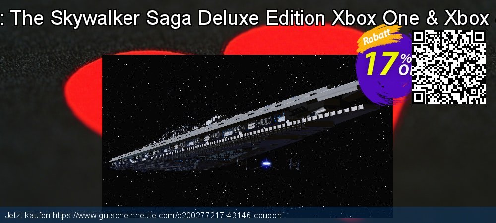 LEGO Star Wars: The Skywalker Saga Deluxe Edition Xbox One & Xbox Series X|S - WW  aufregende Sale Aktionen Bildschirmfoto