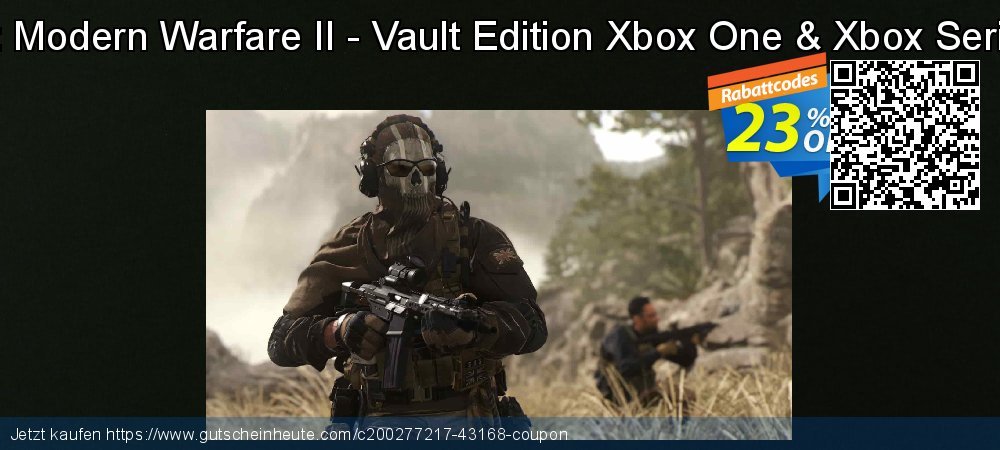 Call of Duty: Modern Warfare II - Vault Edition Xbox One & Xbox Series X|S - US  verwunderlich Promotionsangebot Bildschirmfoto