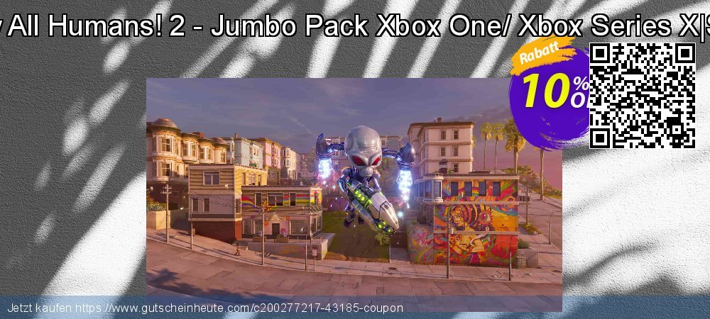 Destroy All Humans! 2 - Jumbo Pack Xbox One/ Xbox Series X|S - WW  besten Promotionsangebot Bildschirmfoto