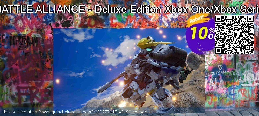 SD GUNDAM BATTLE ALLIANCE - Deluxe Edition Xbox One/Xbox Series X|S/PC - US  großartig Verkaufsförderung Bildschirmfoto