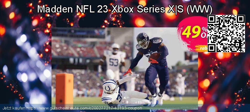 Madden NFL 23 Xbox Series X|S - WW  super Preisreduzierung Bildschirmfoto