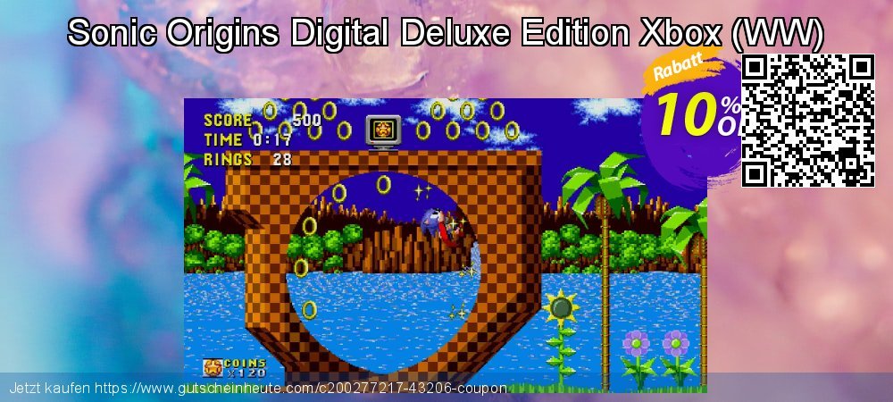 Sonic Origins Digital Deluxe Edition Xbox - WW  umwerfenden Disagio Bildschirmfoto