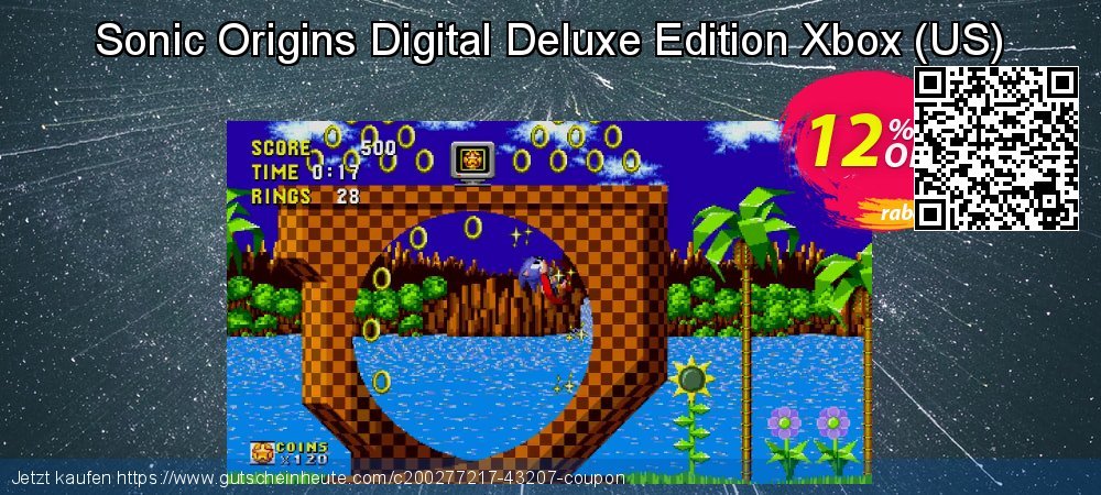 Sonic Origins Digital Deluxe Edition Xbox - US  geniale Verkaufsförderung Bildschirmfoto