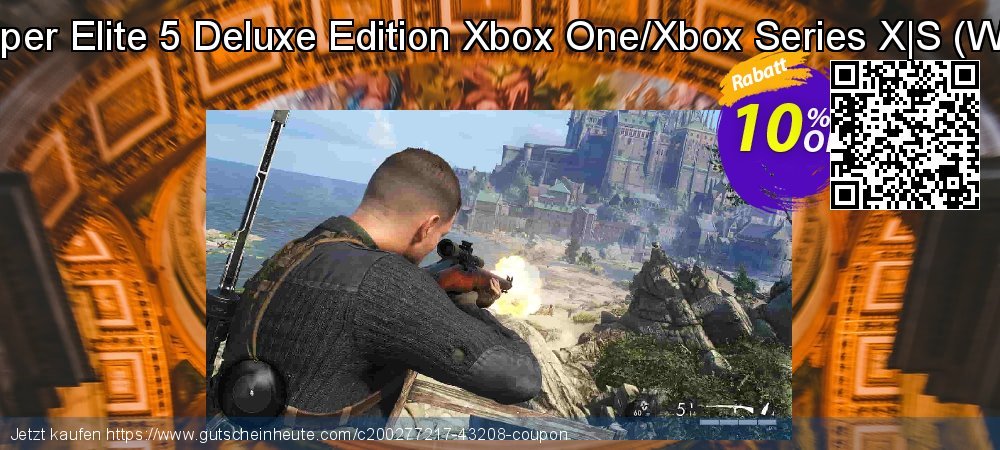 Sniper Elite 5 Deluxe Edition Xbox One/Xbox Series X|S - WW  aufregende Ausverkauf Bildschirmfoto