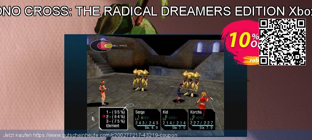 CHRONO CROSS: THE RADICAL DREAMERS EDITION Xbox - US  unglaublich Promotionsangebot Bildschirmfoto