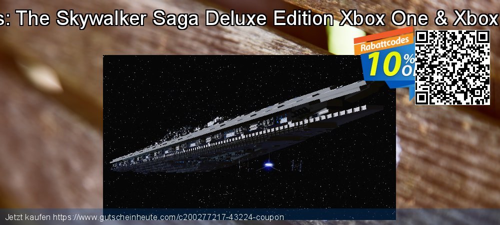 LEGO Star Wars: The Skywalker Saga Deluxe Edition Xbox One & Xbox Series X|S - US  super Verkaufsförderung Bildschirmfoto