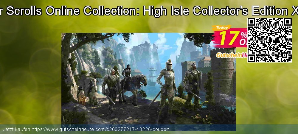The Elder Scrolls Online Collection: High Isle Collector&#039;s Edition Xbox - US  verblüffend Außendienst-Promotions Bildschirmfoto