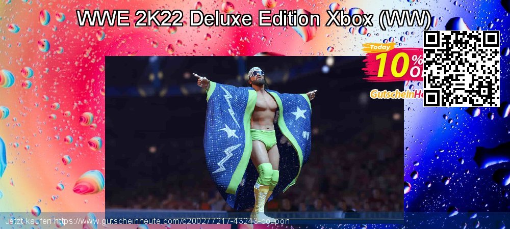 WWE 2K22 Deluxe Edition Xbox - WW  exklusiv Außendienst-Promotions Bildschirmfoto