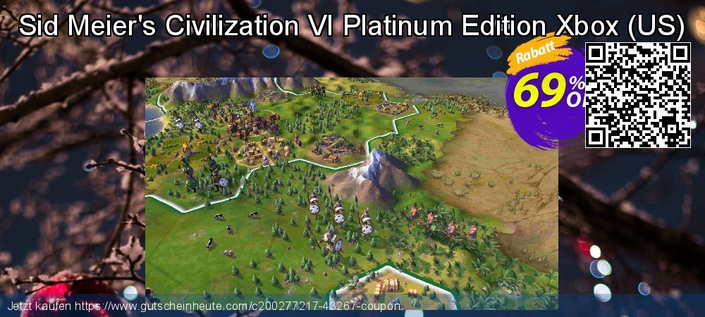 Sid Meier&#039;s Civilization VI Platinum Edition Xbox - US  umwerfende Ermäßigungen Bildschirmfoto