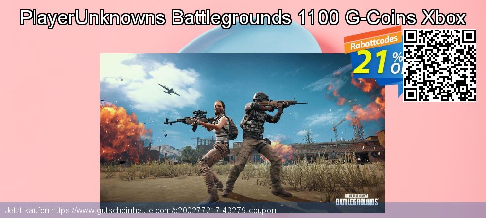 PlayerUnknowns Battlegrounds 1100 G-Coins Xbox Sonderangebote Preisnachlass Bildschirmfoto