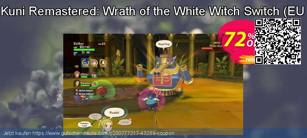 Ni No Kuni Remastered: Wrath of the White Witch Switch - EU & UK  wundervoll Diskont Bildschirmfoto