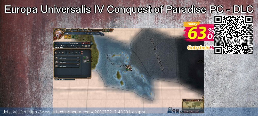 Europa Universalis IV Conquest of Paradise PC - DLC formidable Disagio Bildschirmfoto