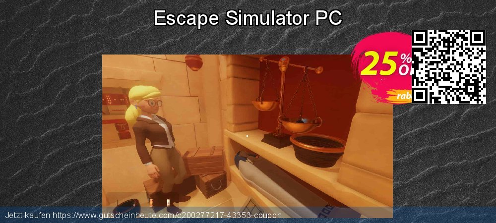 Escape Simulator PC formidable Preisnachlässe Bildschirmfoto