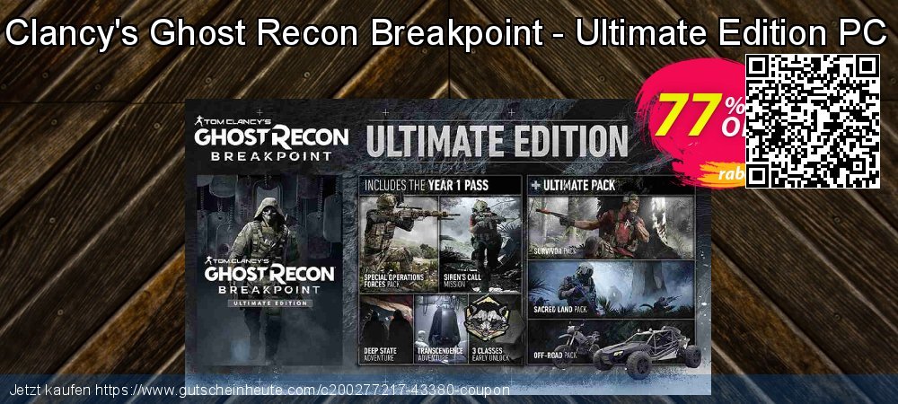 Tom Clancy&#039;s Ghost Recon Breakpoint - Ultimate Edition PC - US  wunderschön Preisreduzierung Bildschirmfoto