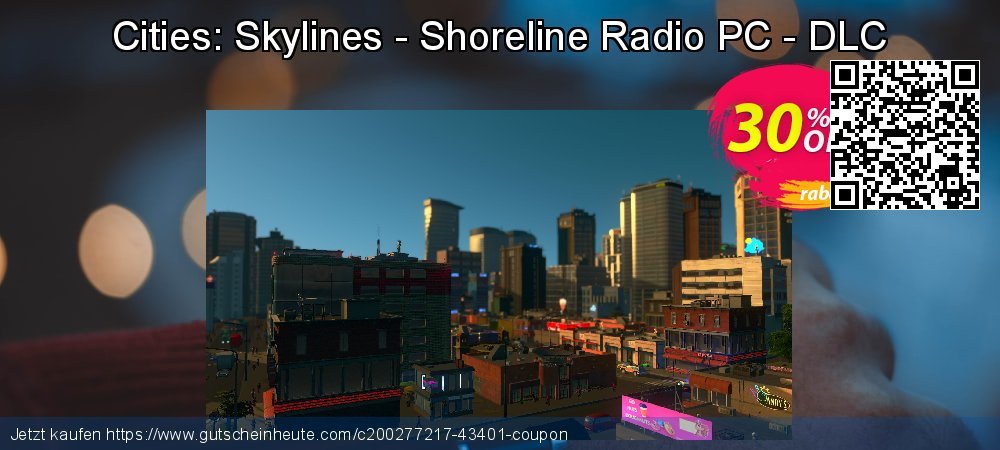 Cities: Skylines - Shoreline Radio PC - DLC ausschließenden Sale Aktionen Bildschirmfoto