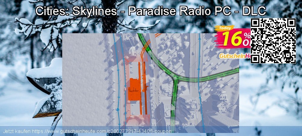 Cities: Skylines - Paradise Radio PC - DLC wunderbar Diskont Bildschirmfoto