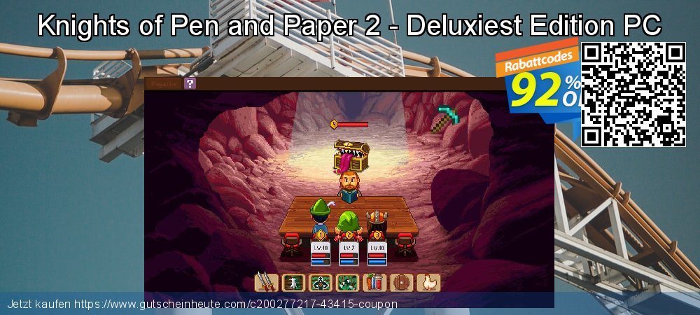 Knights of Pen and Paper 2 - Deluxiest Edition PC formidable Preisnachlass Bildschirmfoto