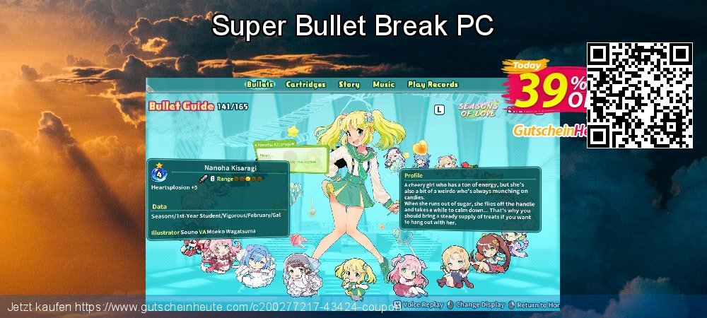 Super Bullet Break PC geniale Nachlass Bildschirmfoto
