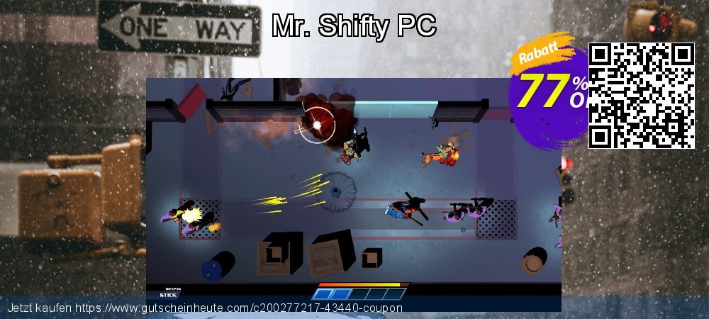 Mr. Shifty PC atemberaubend Promotionsangebot Bildschirmfoto