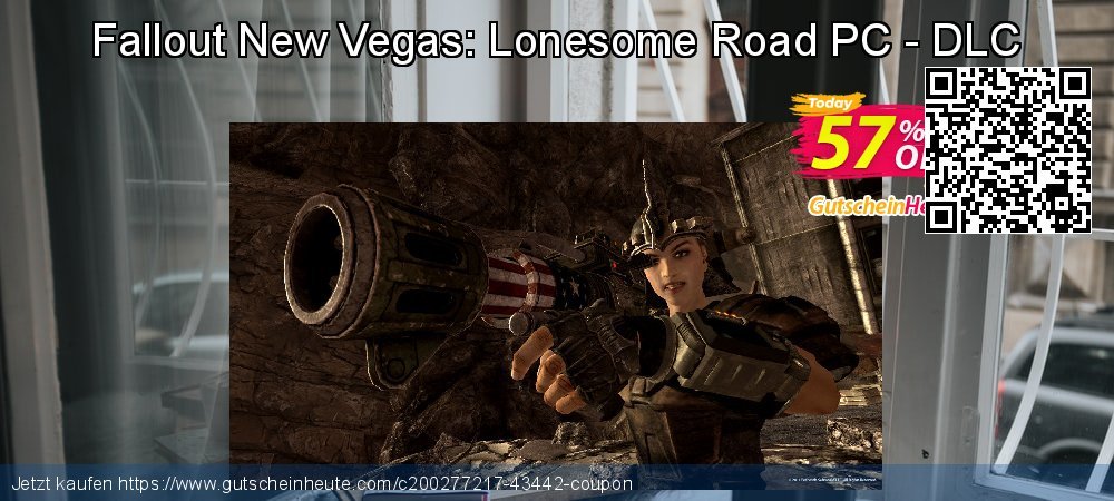 Fallout New Vegas: Lonesome Road PC - DLC wunderschön Diskont Bildschirmfoto