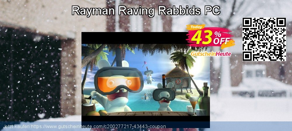 Rayman Raving Rabbids PC verblüffend Ermäßigung Bildschirmfoto