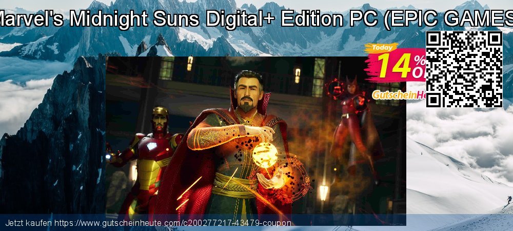 Marvel&#039;s Midnight Suns Digital+ Edition PC - EPIC GAMES  toll Verkaufsförderung Bildschirmfoto