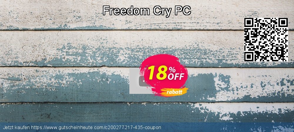 Freedom Cry PC überraschend Außendienst-Promotions Bildschirmfoto