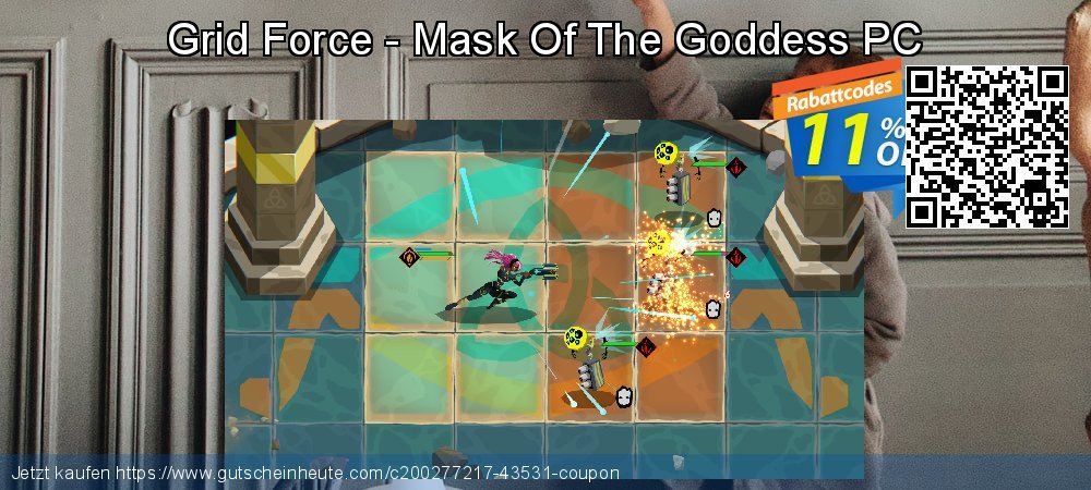 Grid Force - Mask Of The Goddess PC großartig Ausverkauf Bildschirmfoto