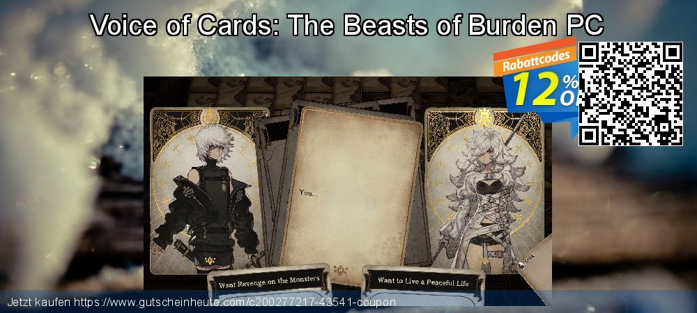 Voice of Cards: The Beasts of Burden PC toll Angebote Bildschirmfoto