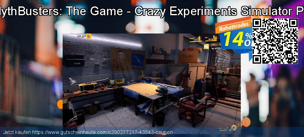 MythBusters: The Game - Crazy Experiments Simulator PC beeindruckend Nachlass Bildschirmfoto