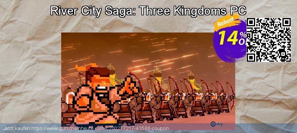 River City Saga: Three Kingdoms PC ausschließlich Förderung Bildschirmfoto