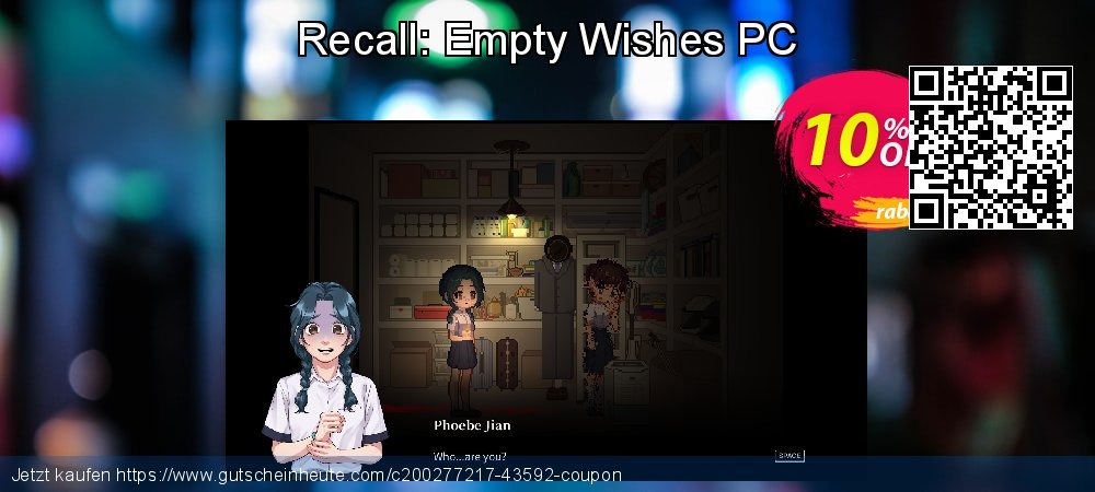 Recall: Empty Wishes PC fantastisch Angebote Bildschirmfoto