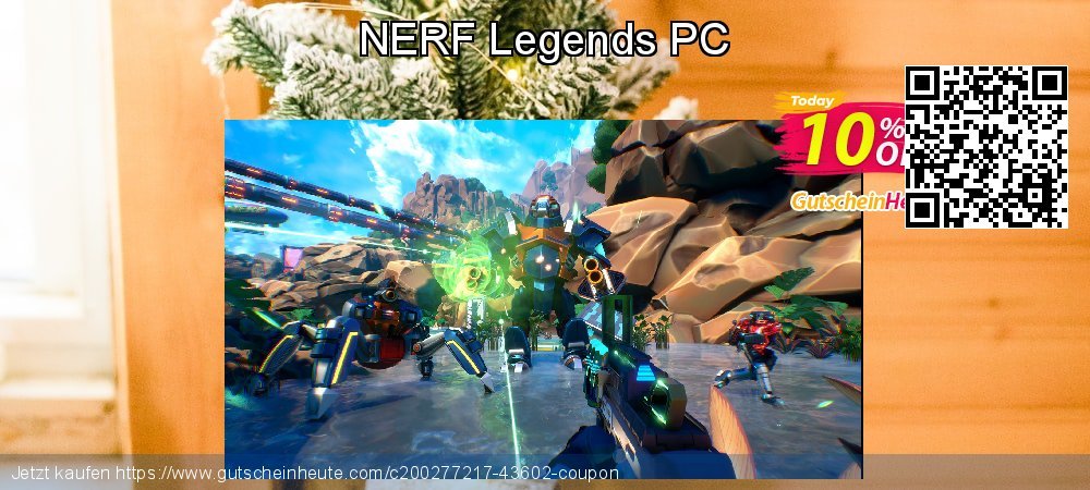 NERF Legends PC verwunderlich Preisnachlass Bildschirmfoto