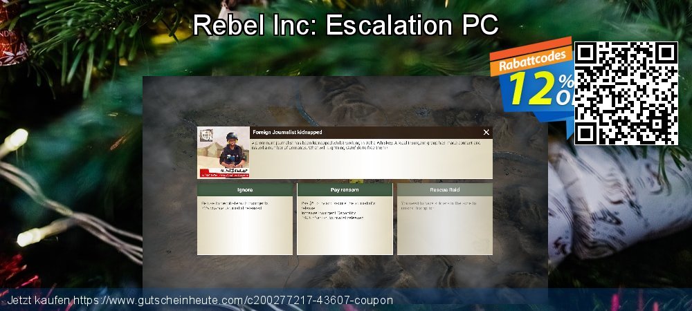 Rebel Inc: Escalation PC aufregenden Ermäßigungen Bildschirmfoto