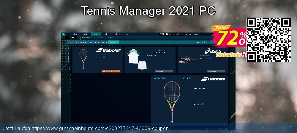 Tennis Manager 2021 PC umwerfenden Angebote Bildschirmfoto