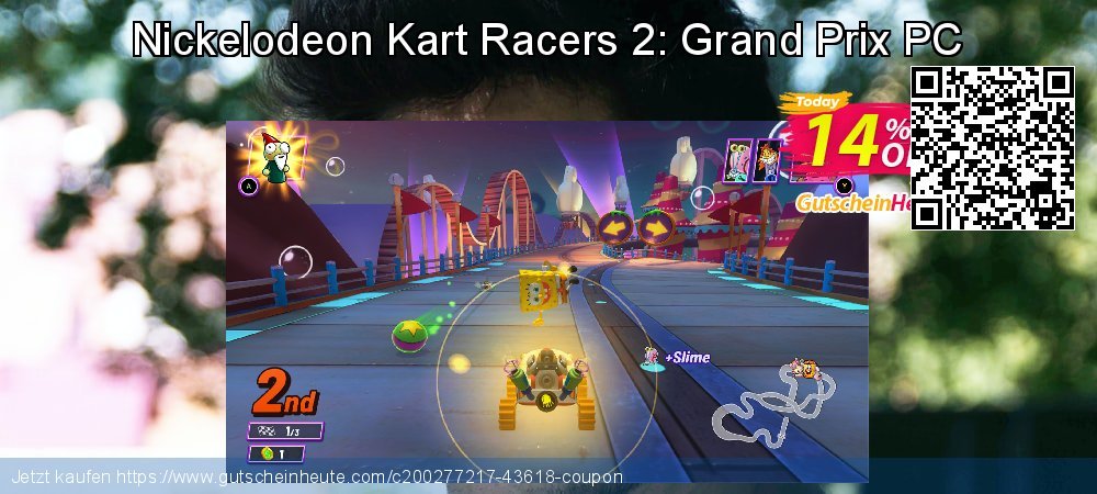 Nickelodeon Kart Racers 2: Grand Prix PC ausschließenden Preisreduzierung Bildschirmfoto