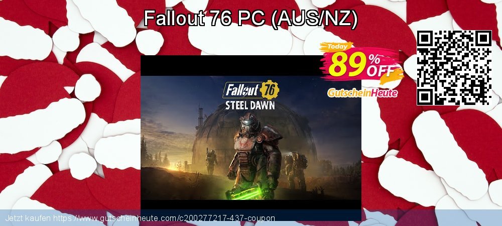 Fallout 76 PC - AUS/NZ  verwunderlich Preisnachlass Bildschirmfoto