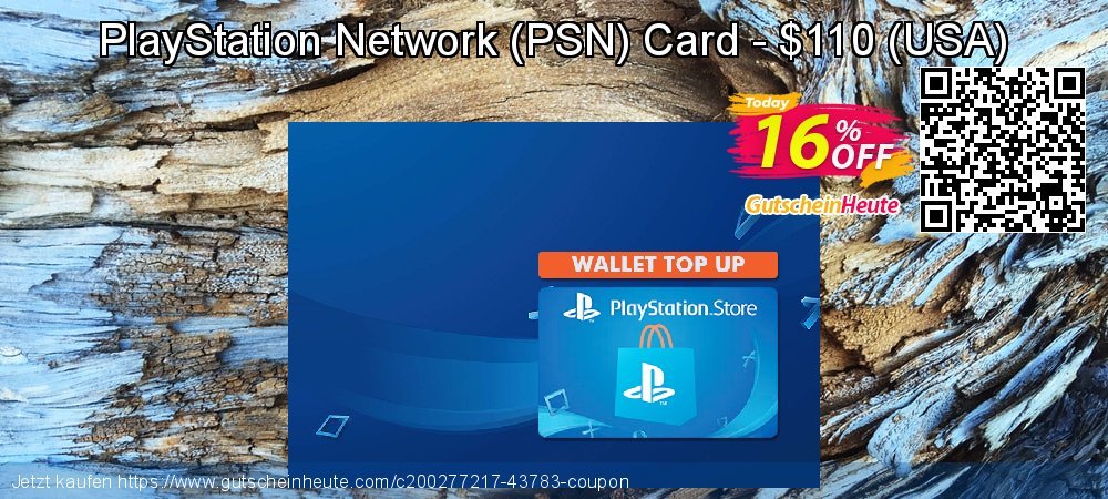 PlayStation Network - PSN Card - $110 - USA  wunderschön Ermäßigung Bildschirmfoto