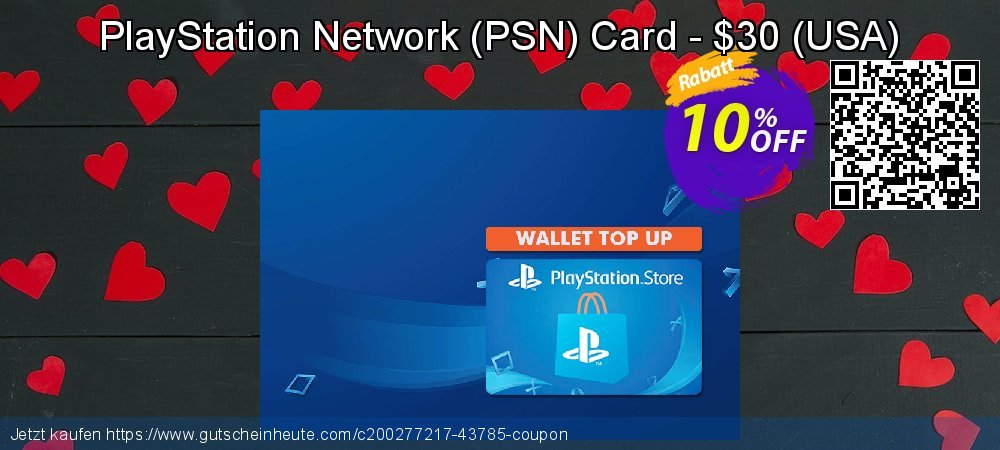 PlayStation Network - PSN Card - $30 - USA  wundervoll Verkaufsförderung Bildschirmfoto