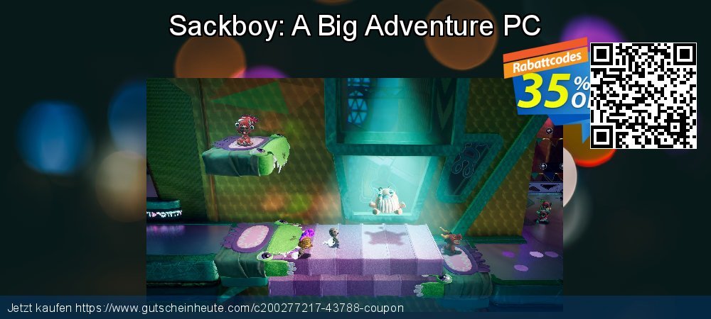 Sackboy: A Big Adventure PC verwunderlich Preisreduzierung Bildschirmfoto
