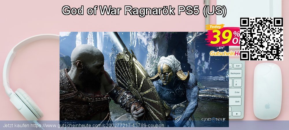 God of War Ragnarök PS5 - US  toll Preisnachlass Bildschirmfoto