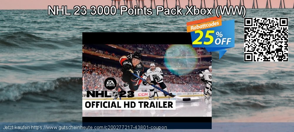NHL 23 3000 Points Pack Xbox - WW  exklusiv Disagio Bildschirmfoto