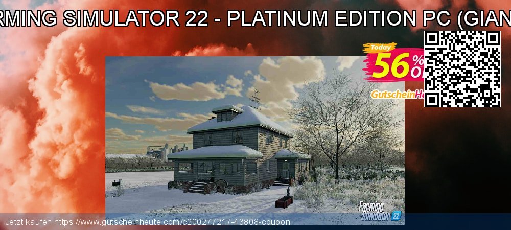 FARMING SIMULATOR 22 - PLATINUM EDITION PC - GIANTS  unglaublich Beförderung Bildschirmfoto