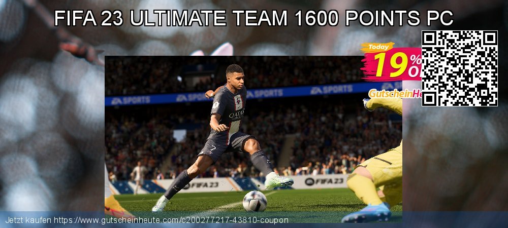 FIFA 23 ULTIMATE TEAM 1600 POINTS PC großartig Rabatt Bildschirmfoto