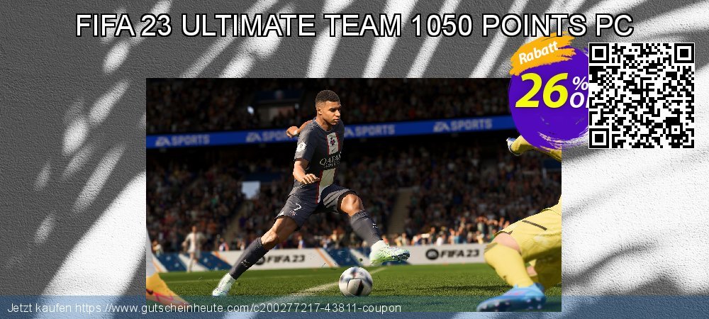 FIFA 23 ULTIMATE TEAM 1050 POINTS PC wunderbar Ermäßigungen Bildschirmfoto