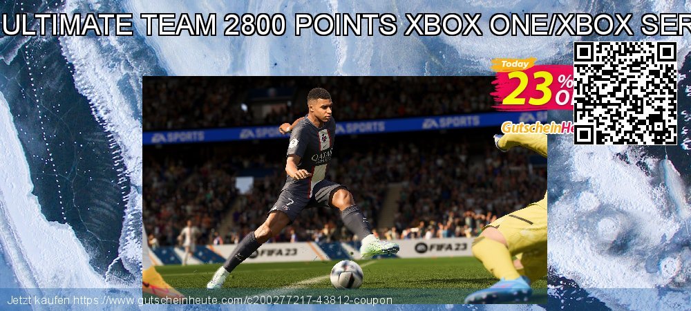FIFA 23 ULTIMATE TEAM 2800 POINTS XBOX ONE/XBOX SERIES X|S atemberaubend Preisnachlässe Bildschirmfoto