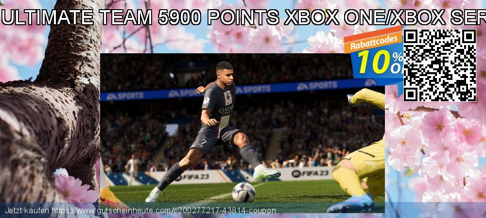 FIFA 23 ULTIMATE TEAM 5900 POINTS XBOX ONE/XBOX SERIES X|S wunderschön Promotionsangebot Bildschirmfoto