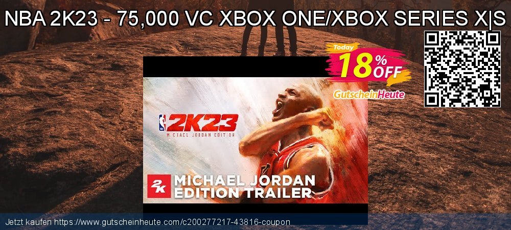 NBA 2K23 - 75,000 VC XBOX ONE/XBOX SERIES X|S wundervoll Diskont Bildschirmfoto